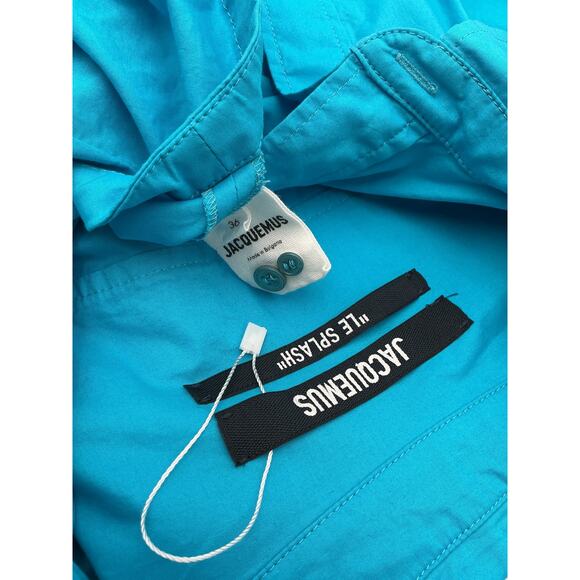 Jacquemus Blue 'La Robe Baunhilha' Blue Cotton Dress Size 36 - Picture 4 of 4